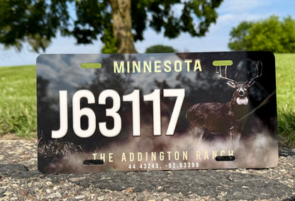 ATV/UTV Custom License Plate