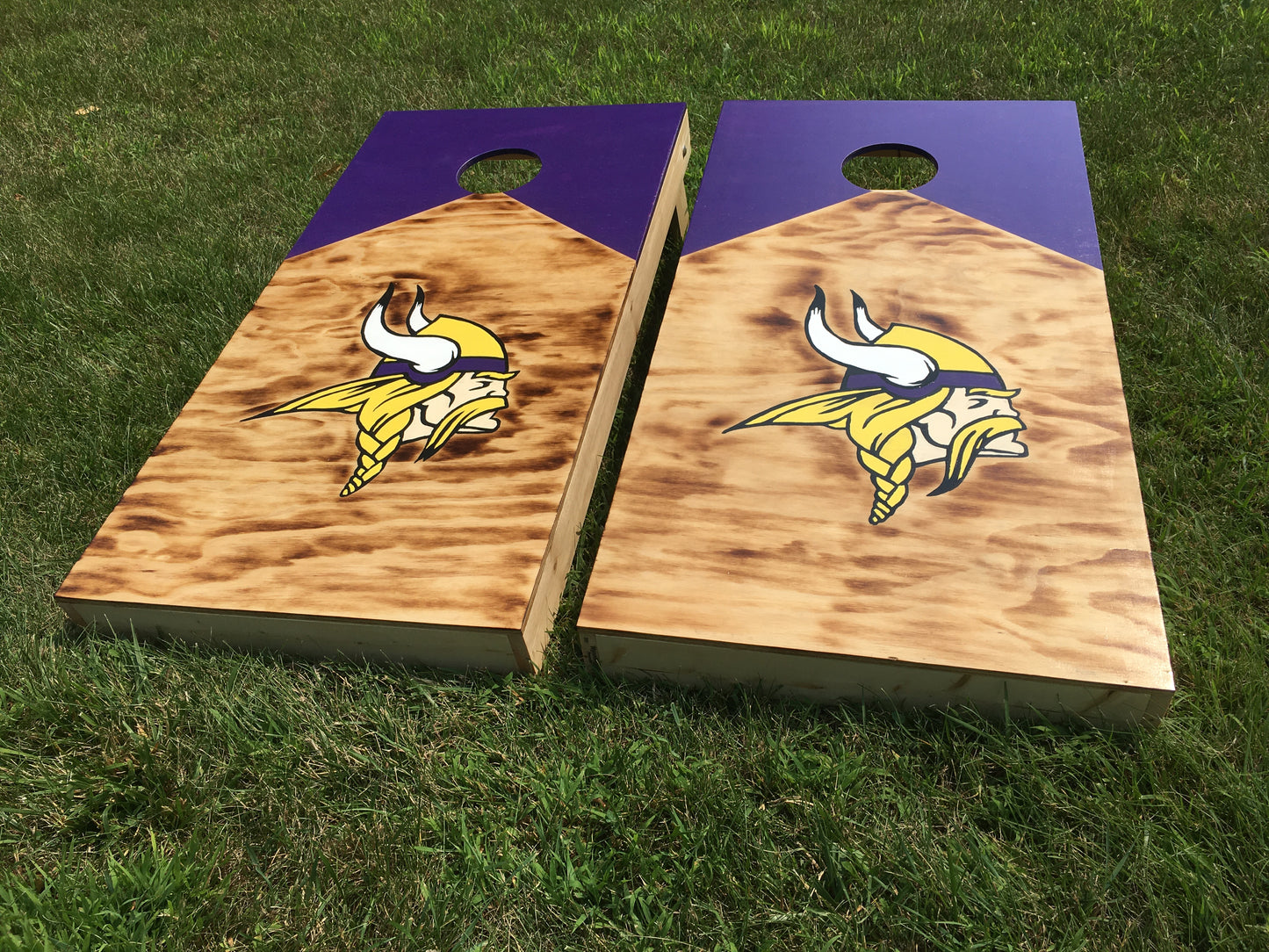 Team Logo Cornhole Boards